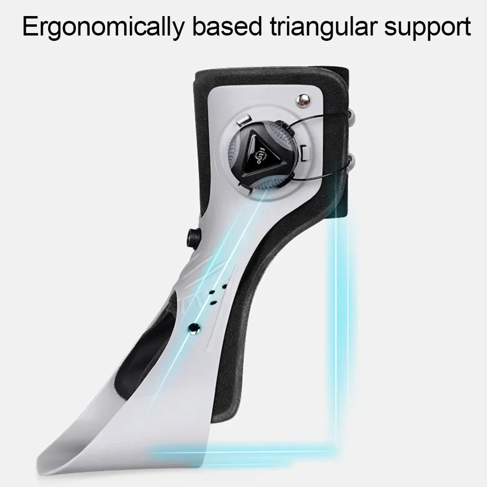 Ergonomic Ankle Brace for Adjustable Support and Improved Stability