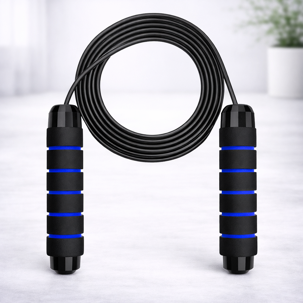 Versatile Fitness Jump Rope with Grip Handles - Tangle-Free Design
