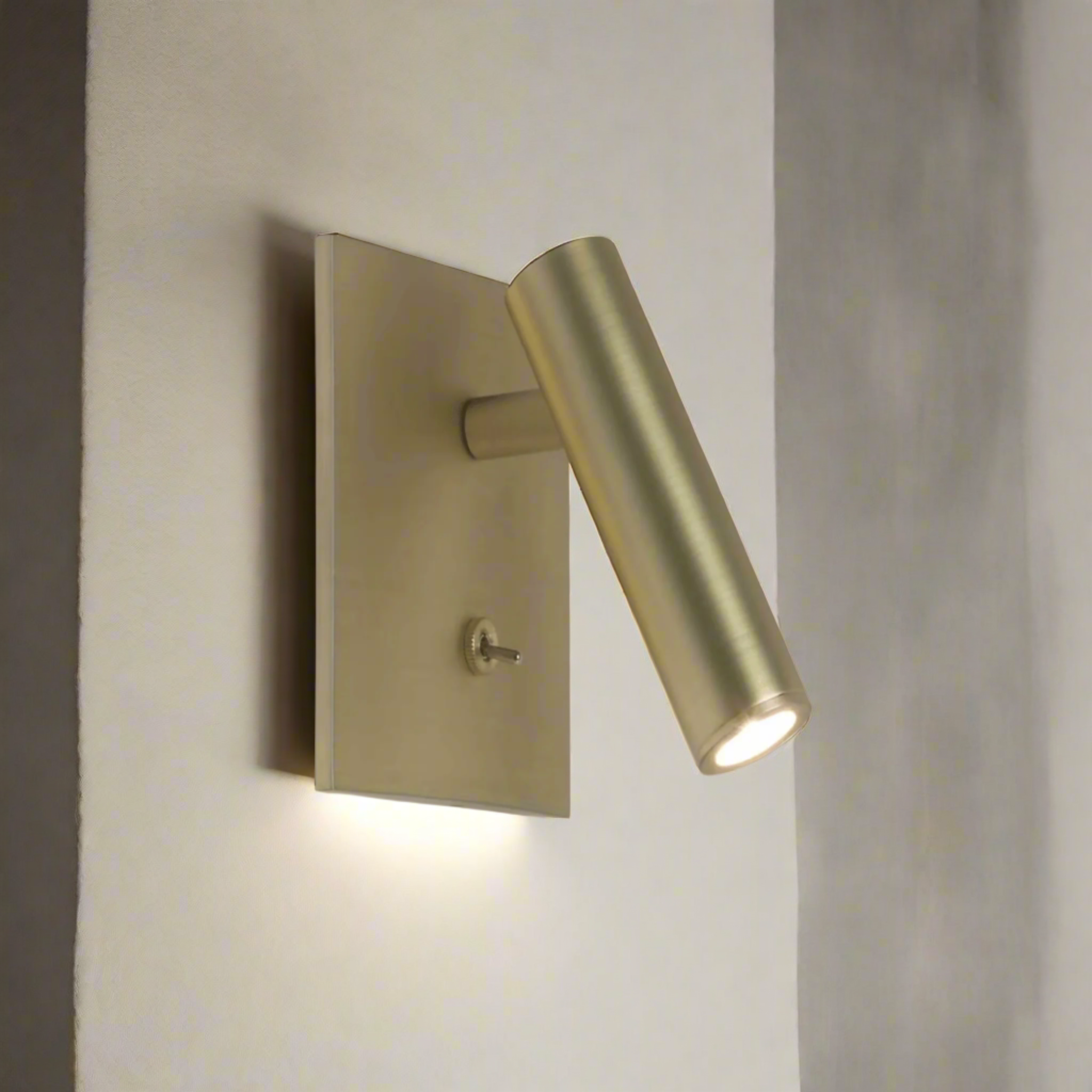 Versatile LED Wall Sconce with Adjustable Brightness