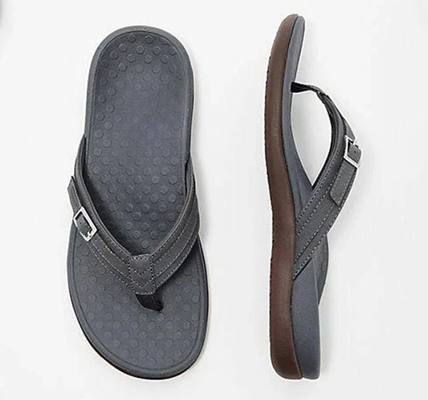 Orthopedic Flip-Flops | Contoured Foam Footbed | Rubber Sole & Breathable Strap | Comfortable Fit
