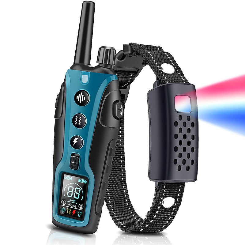 Waterproof Dog Training Collar with 2000m Range – Versatile Remote Shock Device