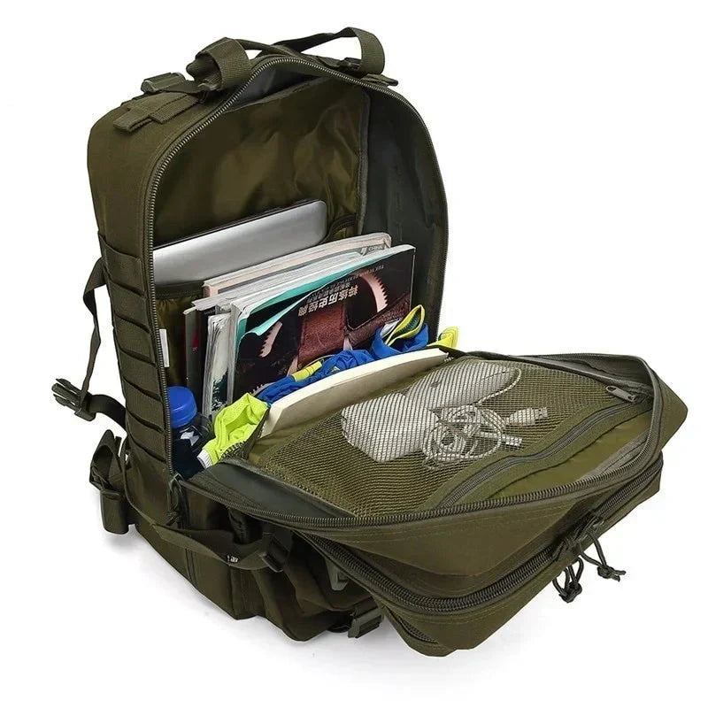 Waterproof Tactical Backpack for Outdoor Use – 50L Capacity, Durable Design