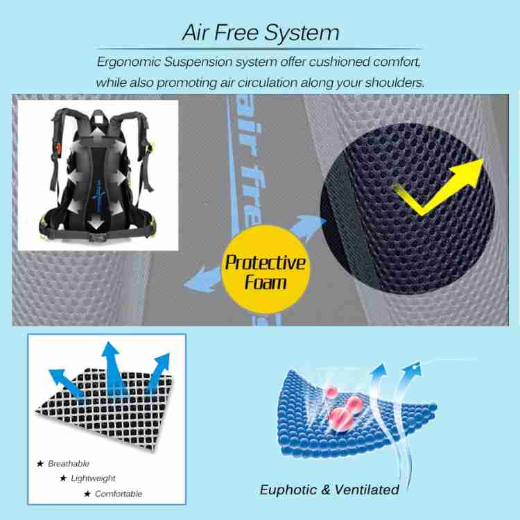 Lightweight 40L Waterproof Hiking Backpack - Durable and Spacious Gear