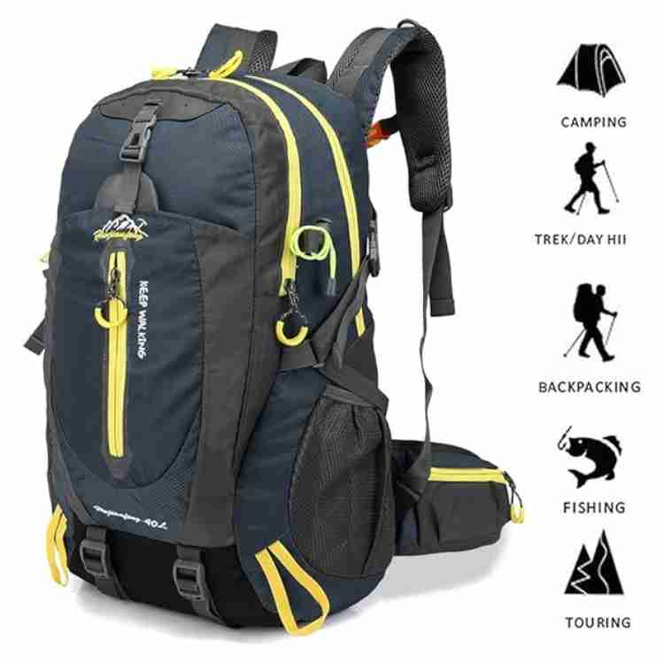 Lightweight 40L Waterproof Hiking Backpack - Durable and Spacious Gear