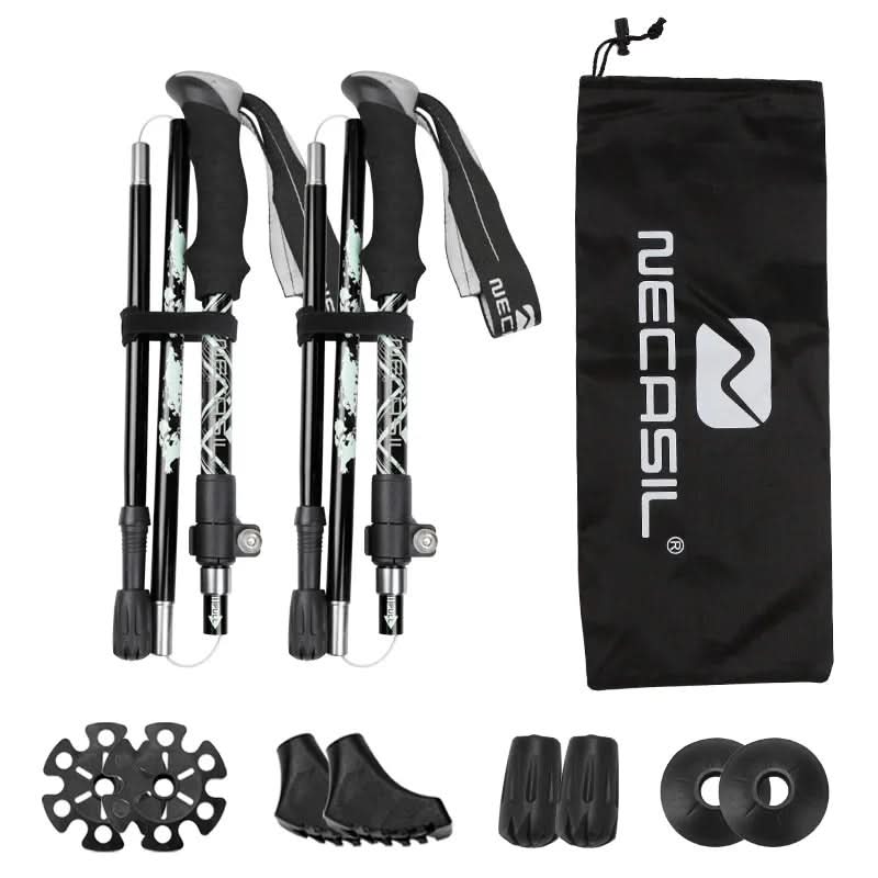 Lightweight Adjustable Trekking Poles for Hiking Stability and Comfort