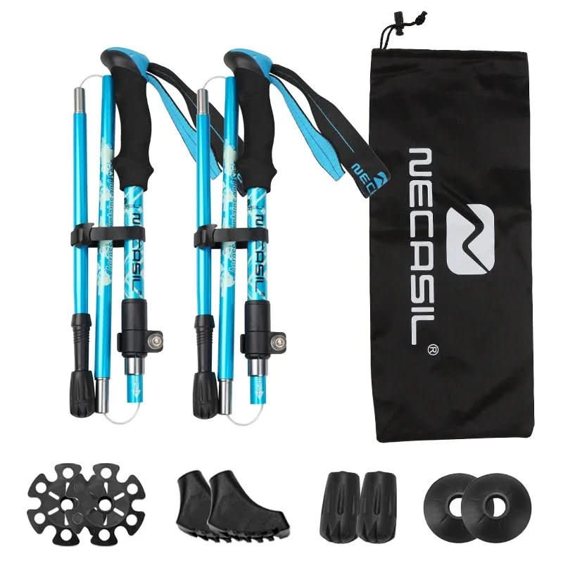 Lightweight Adjustable Trekking Poles for Hiking Stability and Comfort