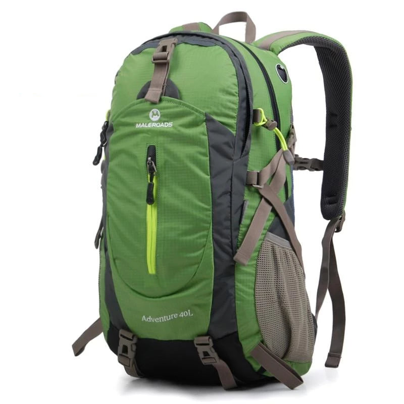 Waterproof Nylon Travel Backpack - Large Capacity Versatile Gear for Hiking and Camping
