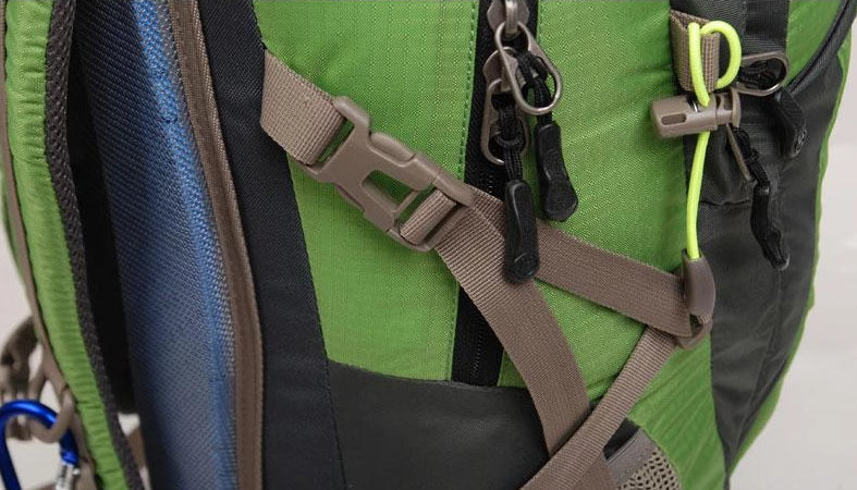 Waterproof Nylon Travel Backpack - Large Capacity Versatile Gear for Hiking and Camping