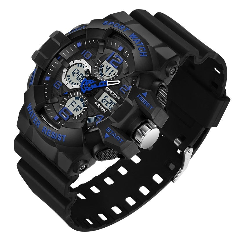 Waterproof Military Style Watch – Durable Timepiece for Outdoor Adventures