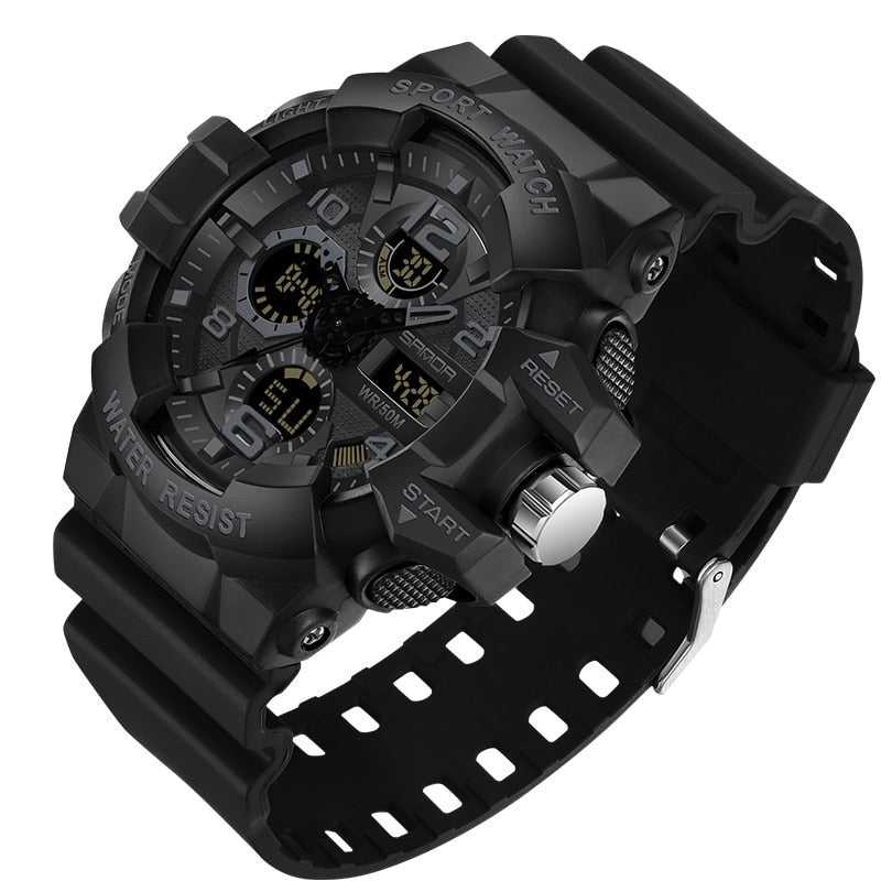 Waterproof Military Style Watch – Durable Timepiece for Outdoor Adventures