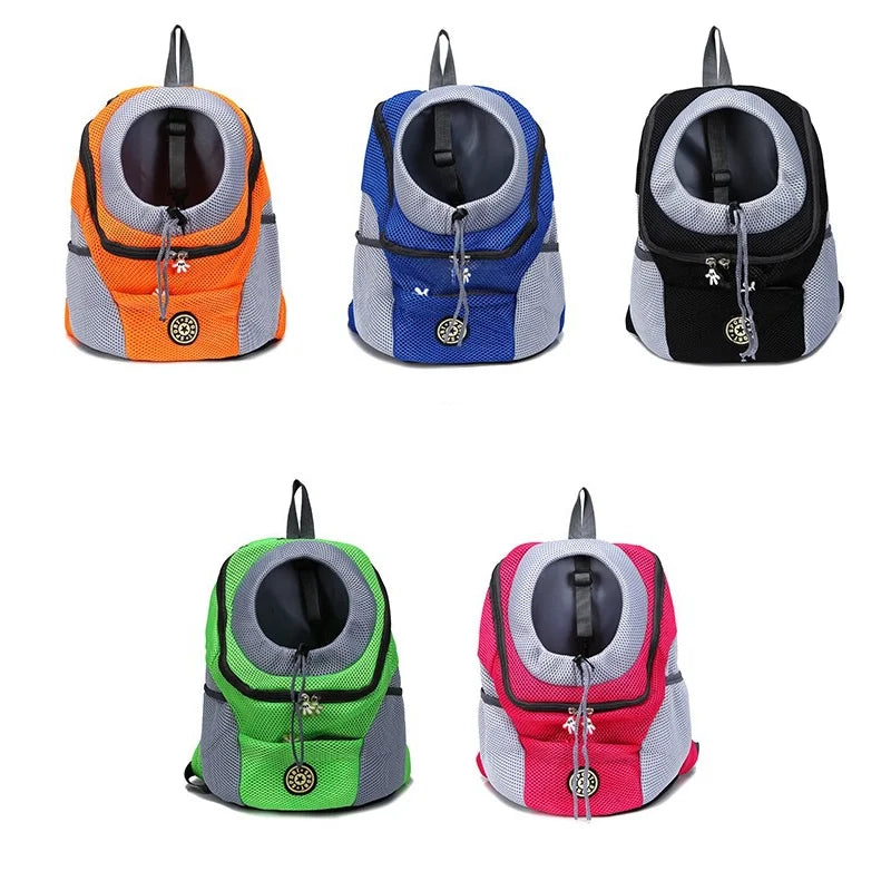 Mesh Hiking and Travel Backpack for Pets - Comfortable Carrier