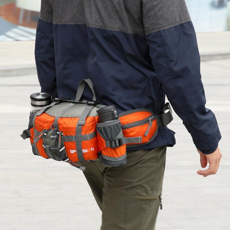 Waterproof Hip Bag with Adjustable Straps for Hiking and Outdoor Use