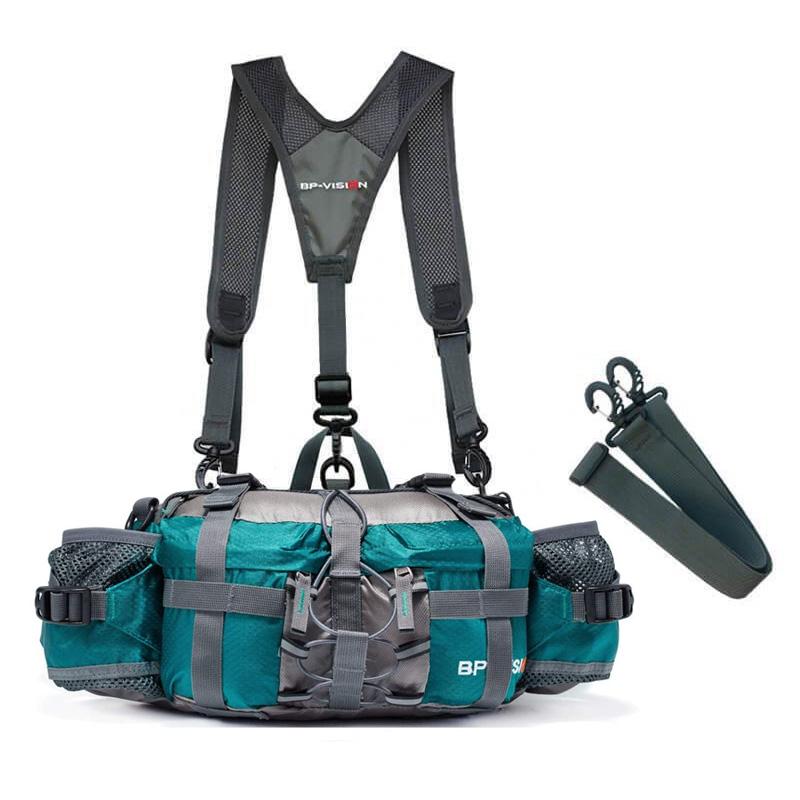 Waterproof Hip Bag with Adjustable Straps for Hiking and Outdoor Use