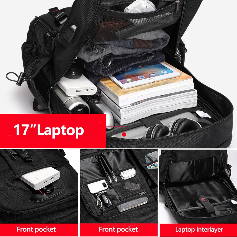 Water-Resistant Travel Backpack – Spacious Gear Carrier for Adventurers