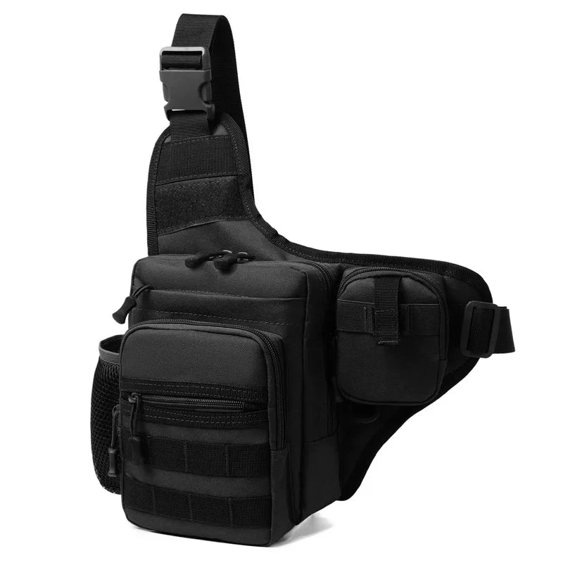 Water-Resistant Hiking Backpack with Multiple Pockets for Outdoor Use