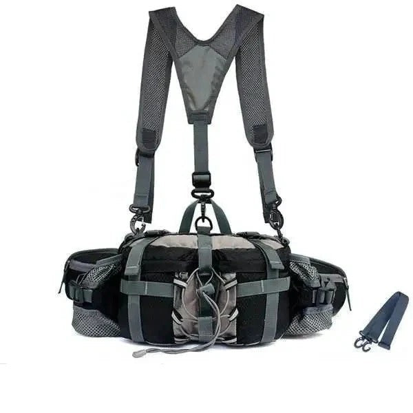 Versatile Outdoor Sports Waist Pack with Adjustable Strap for Active Use