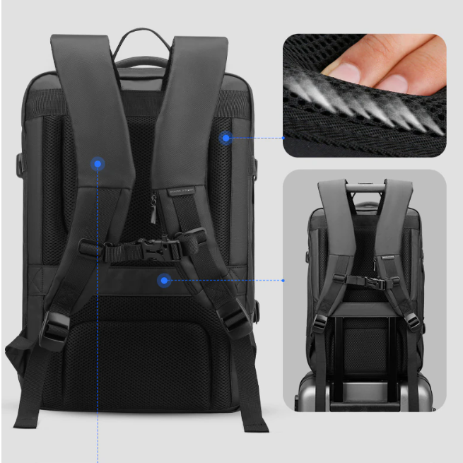 Waterproof Multilayer Hiking Backpack – Comfortable Outdoor Storage