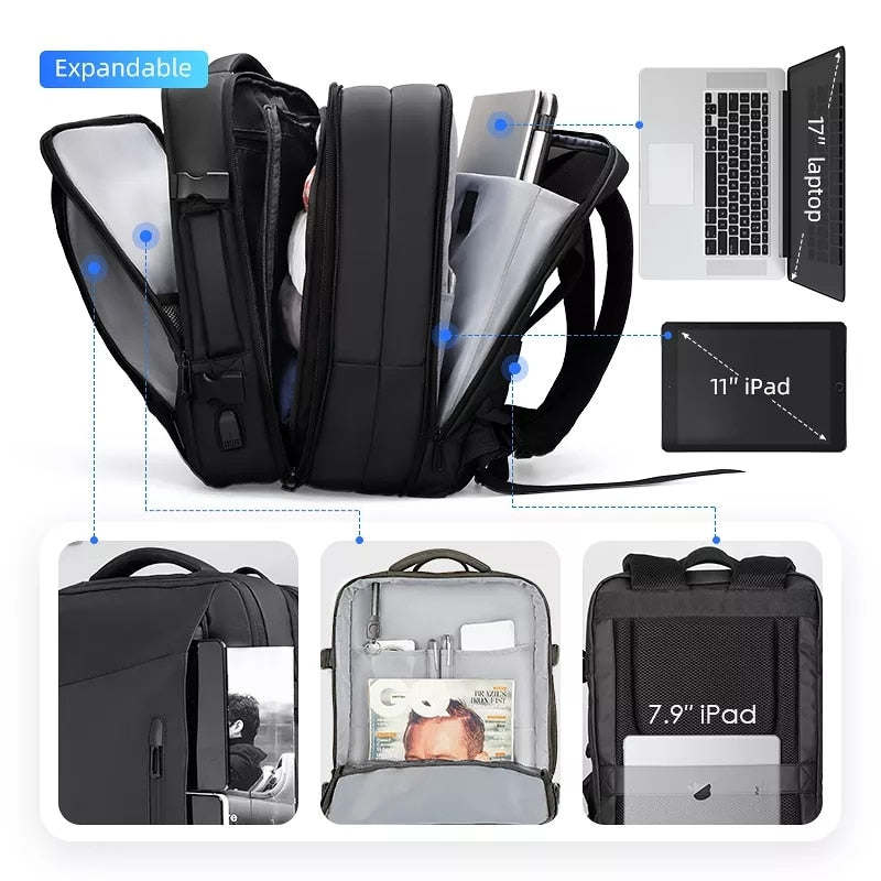 Waterproof Multilayer Hiking Backpack – Comfortable Outdoor Storage