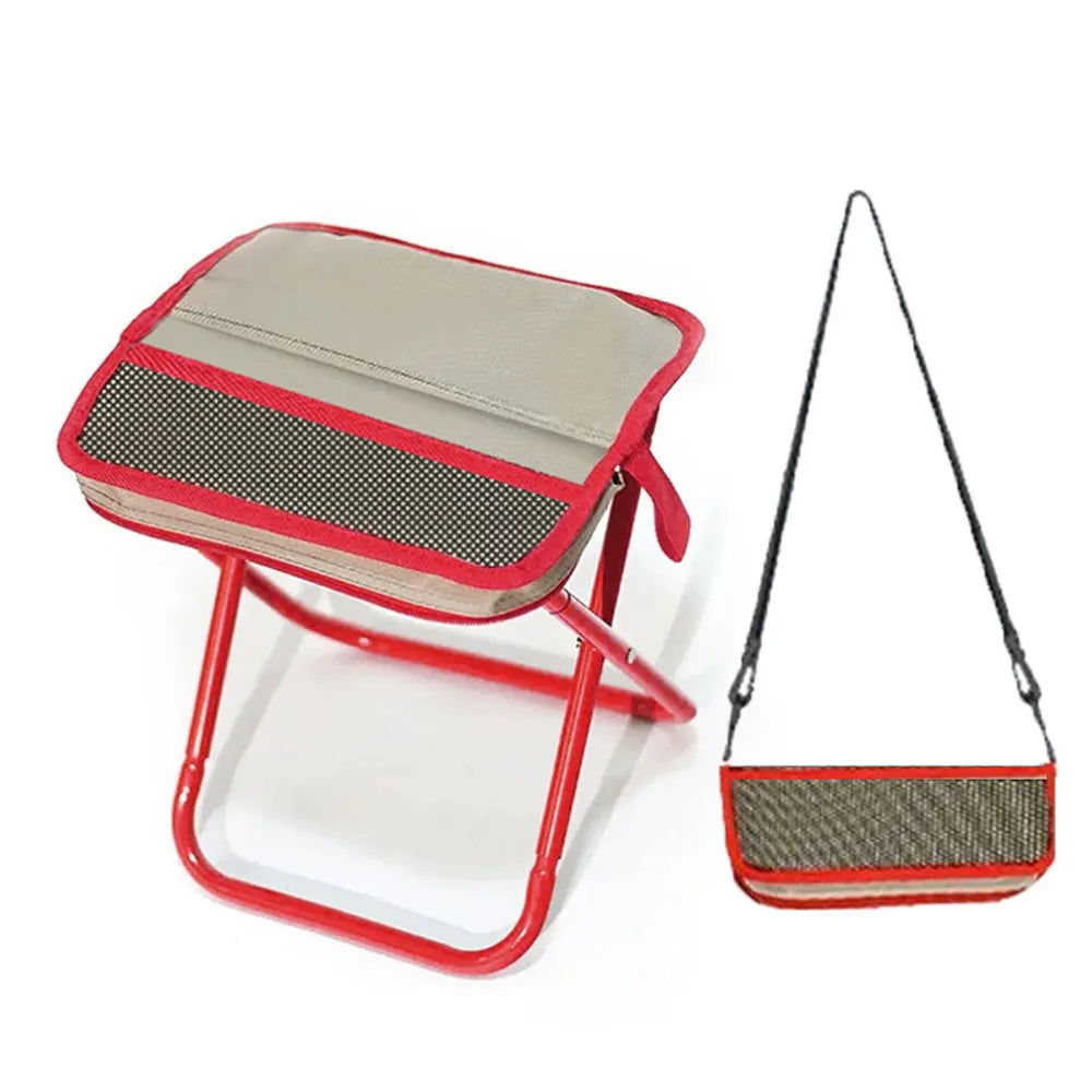Lightweight Foldable Camping Stool – Portable Compact Chair for Outdoors