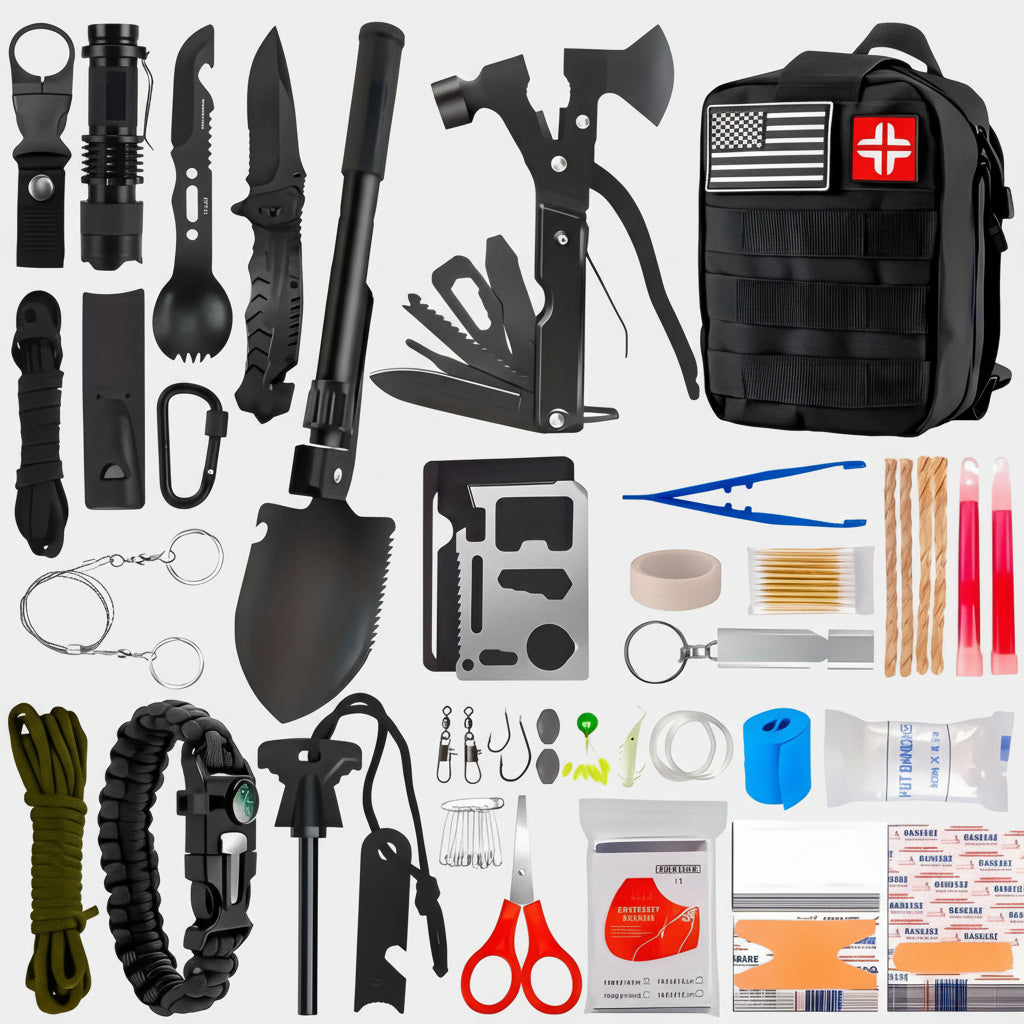 Lightweight Travel Backpack with Battery-Operated Multi-Tool for Adventure