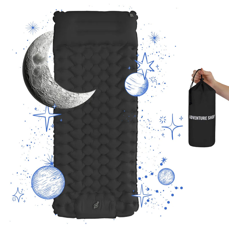 Ultralight Sleeping Pad with Built-in Pump | Compact for Easy Setup