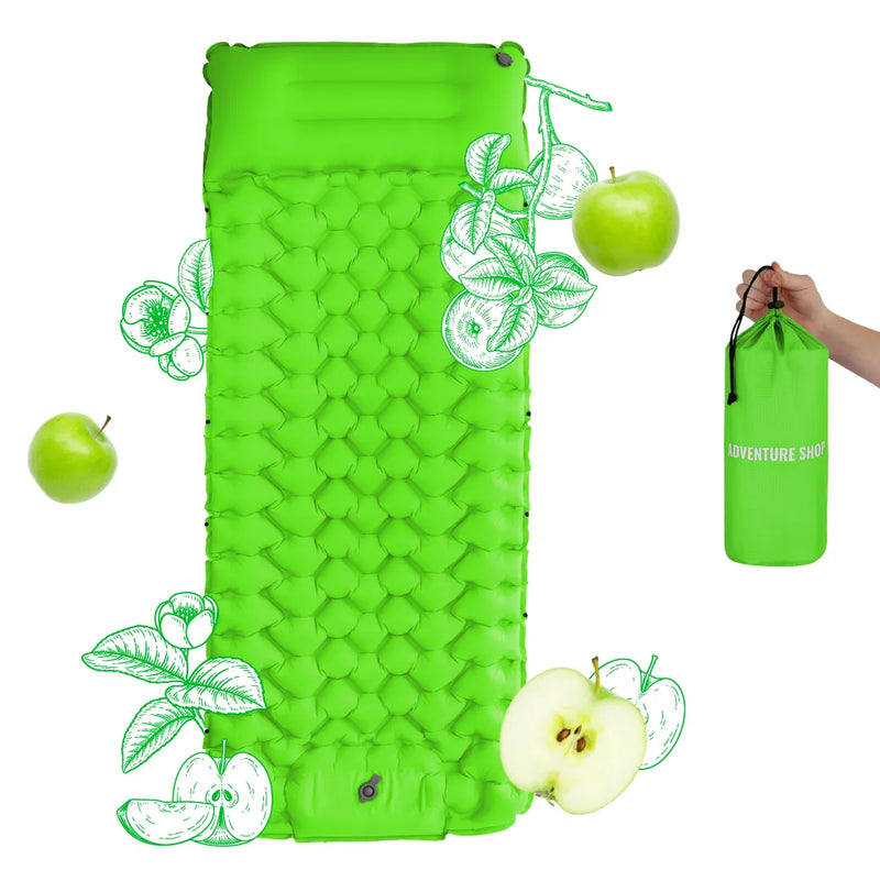 Ultralight Sleeping Pad with Built-in Pump | Compact for Easy Setup