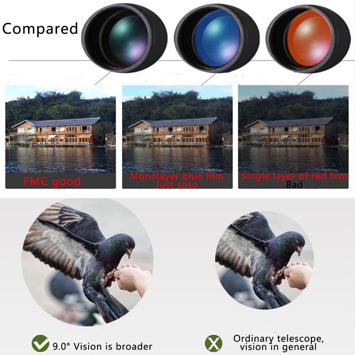 HD Monocular for Outdoor Exploration – Captures Photos & Videos