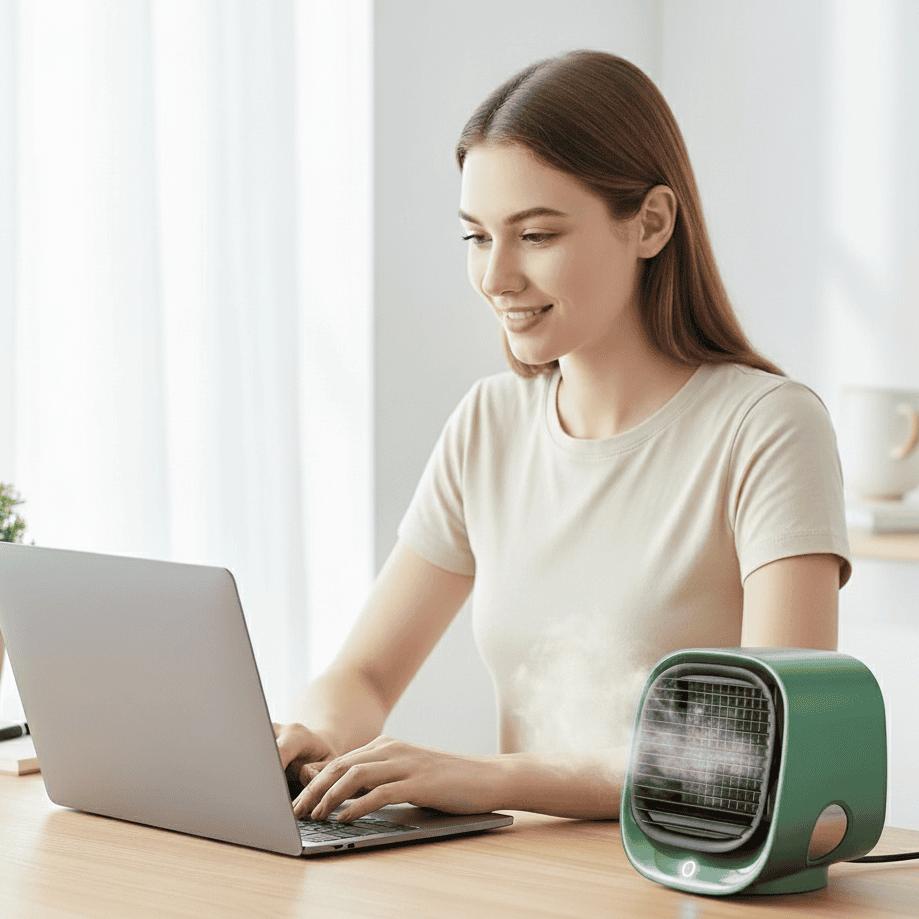 BreezeMate Harmony 2-in-1 Air Cooler and Humidifier