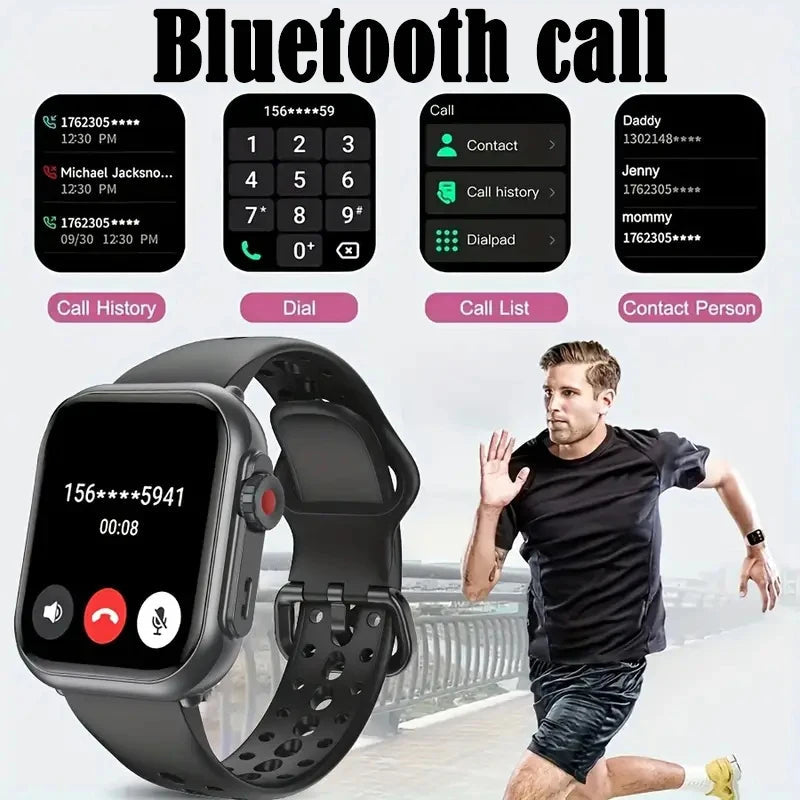 Health and Fitness Smartwatch with Bluetooth Calling and 100+ Sports Modes