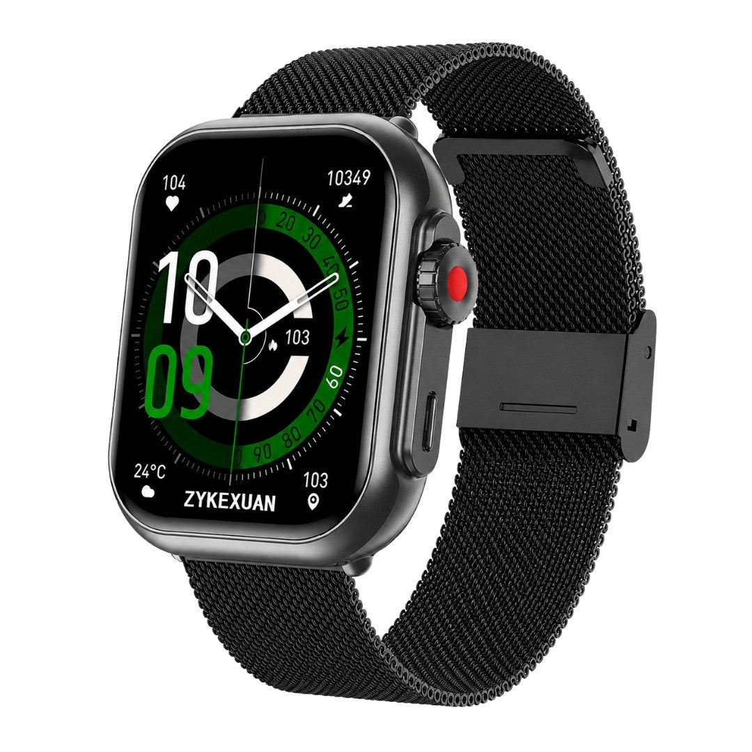 Health and Fitness Smartwatch with Bluetooth Calling and 100+ Sports Modes