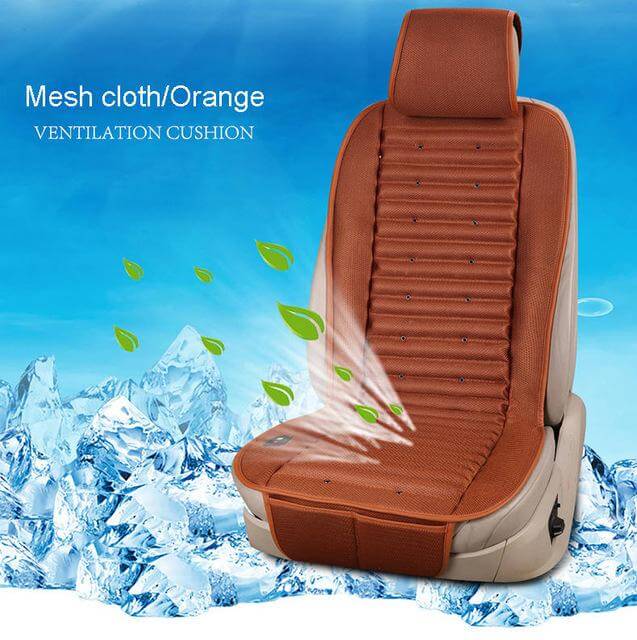 Car Seat Cover with Built-in Fan for Enhanced Cooling Comfort