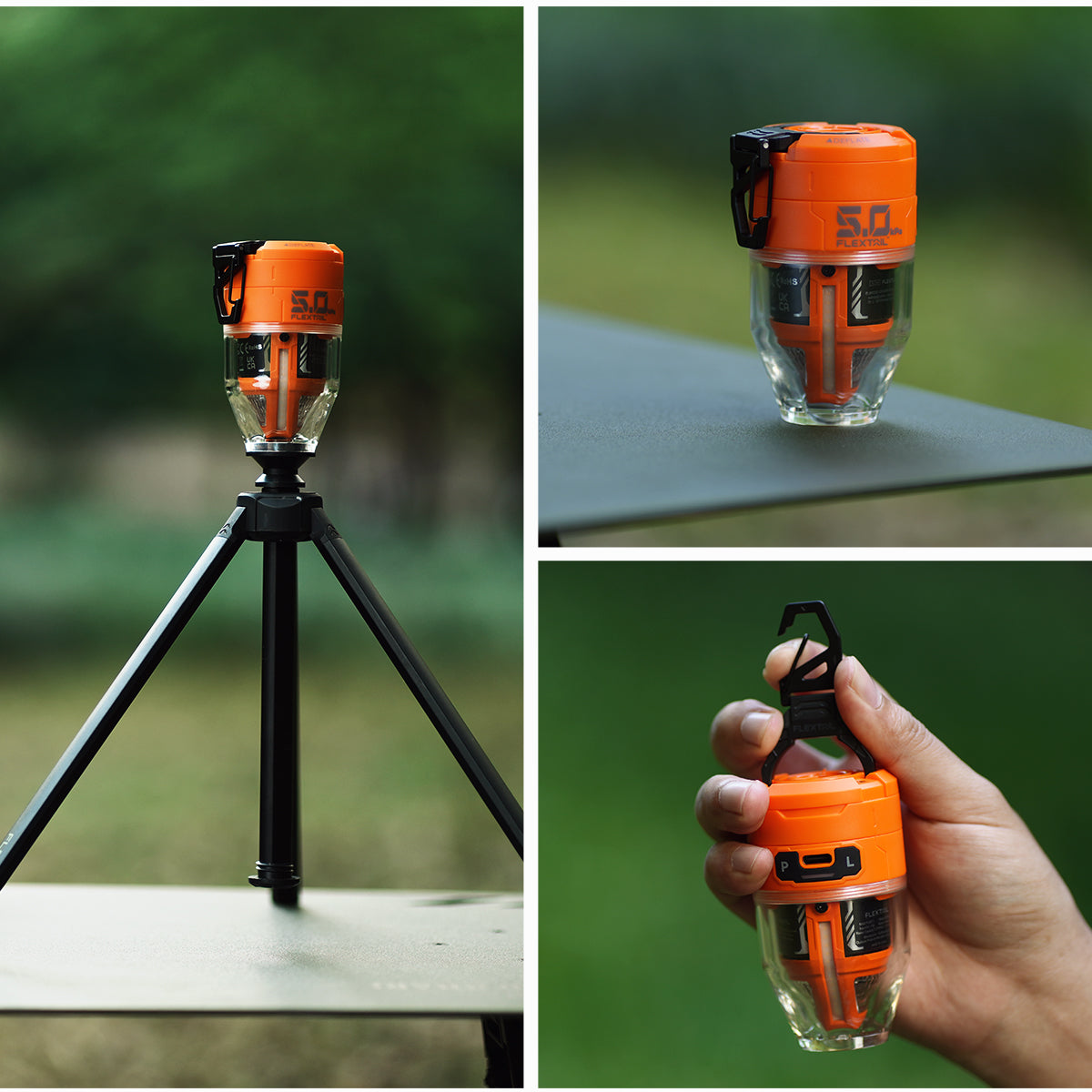 Compact Electric Air Pump with LED Light – Quick Rechargeable Inflation