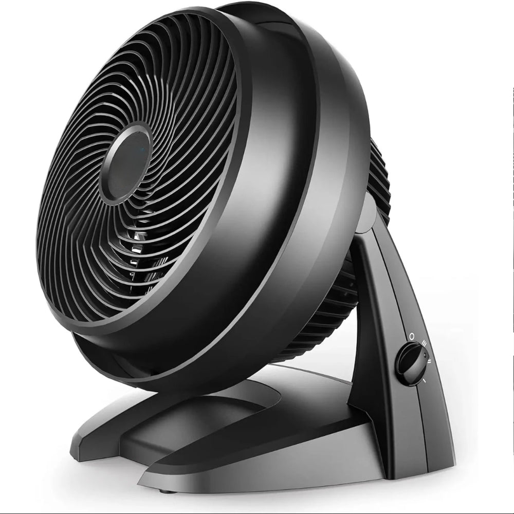 Compact Floor Fan with 3 Adjustable Speeds for Improved Airflow