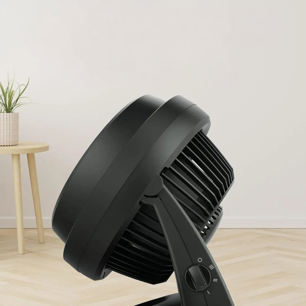 Compact Floor Fan with 3 Adjustable Speeds for Improved Airflow