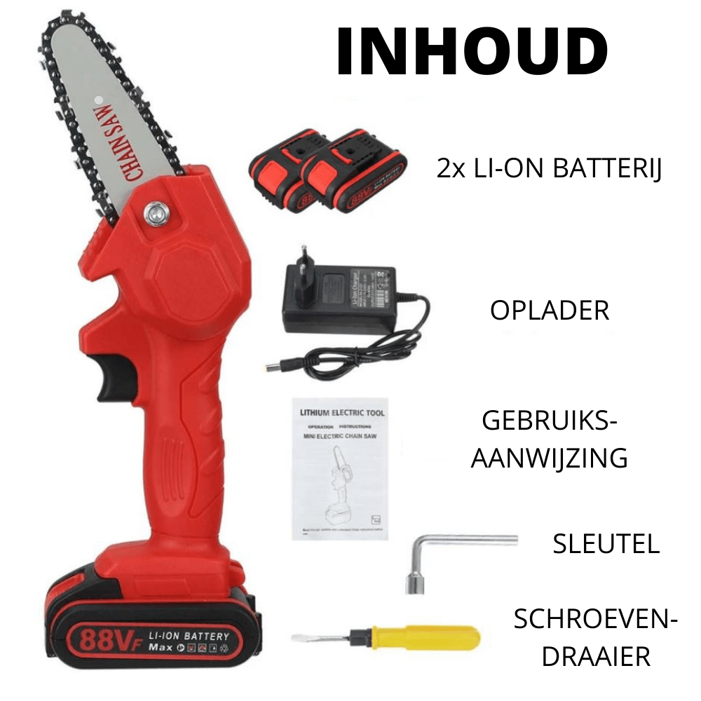 SwiftSlice Cordless Electric Chainsaw for Quick Yard Tasks