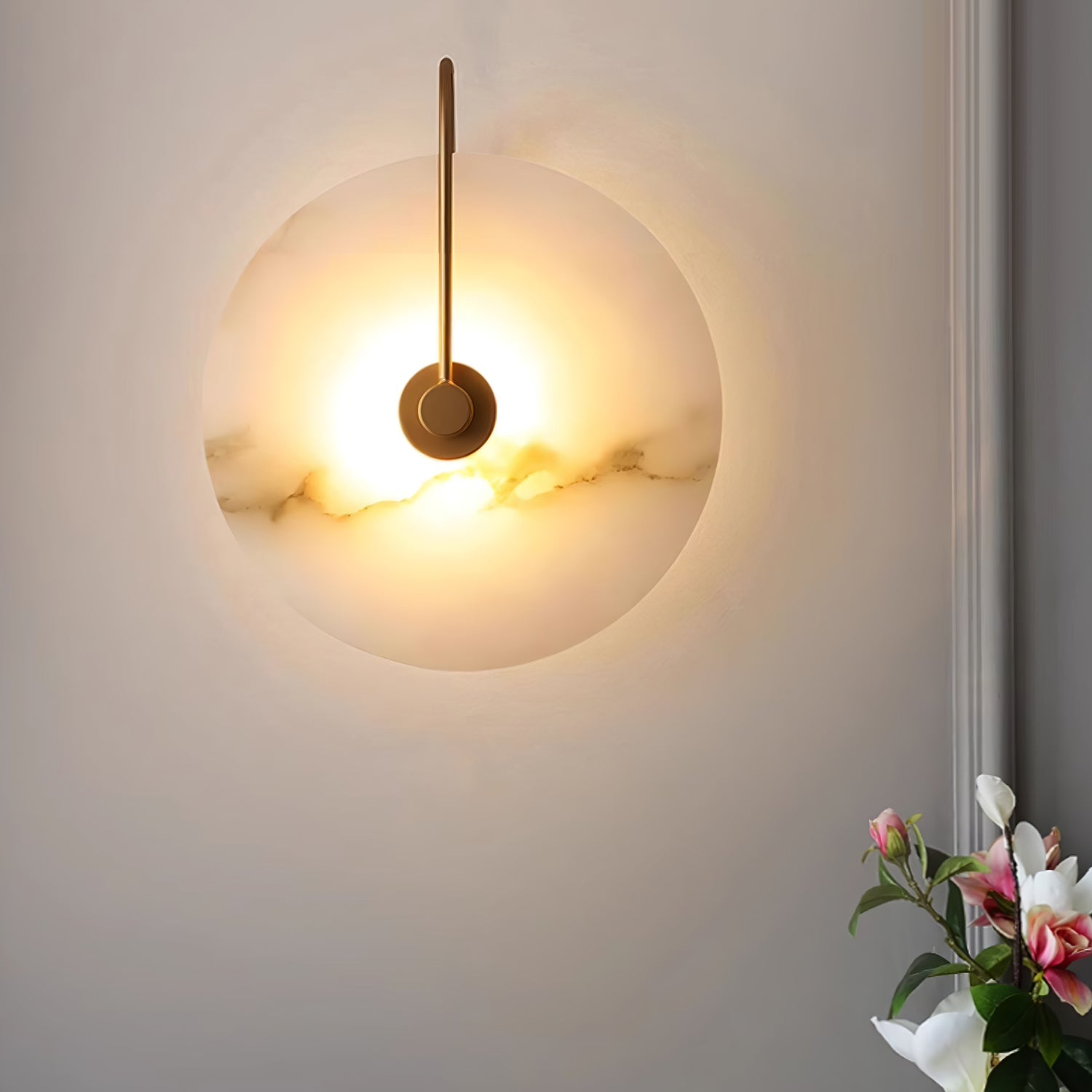Starlight Aura LED Wall Sconce for Inviting Warmth
