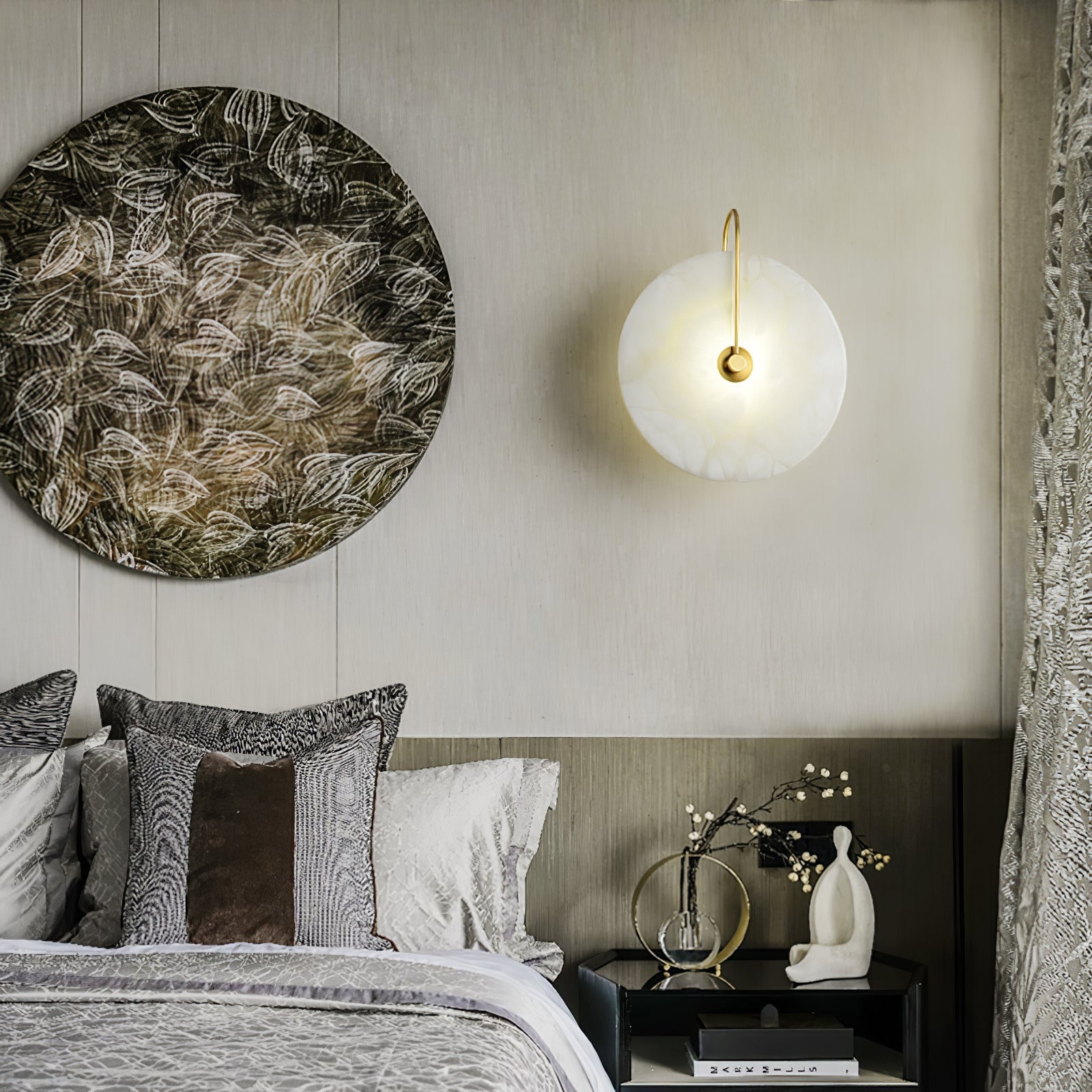 Starlight Aura LED Wall Sconce for Inviting Warmth
