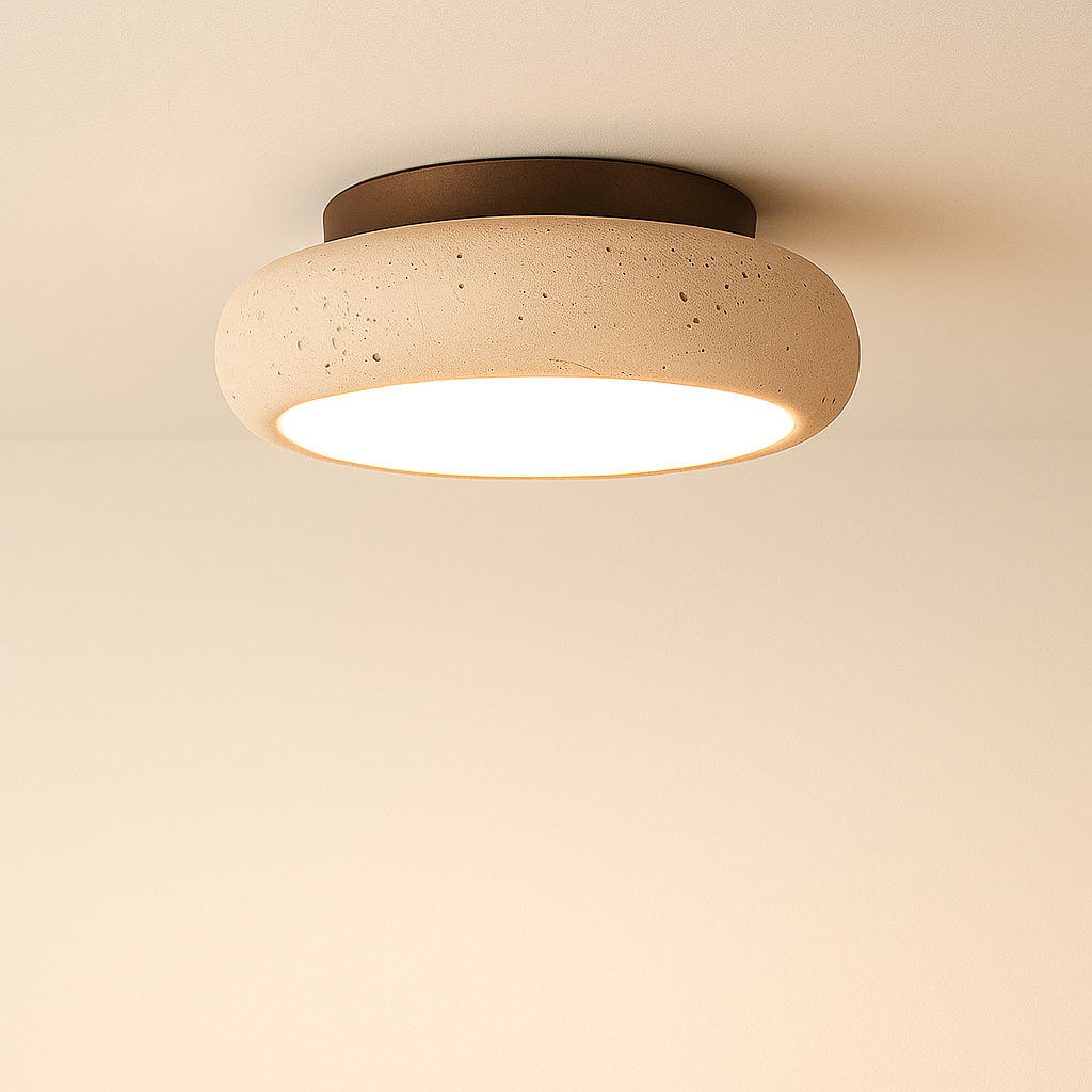 SereneGlow Soft Curved Flush Mount Ceiling Light