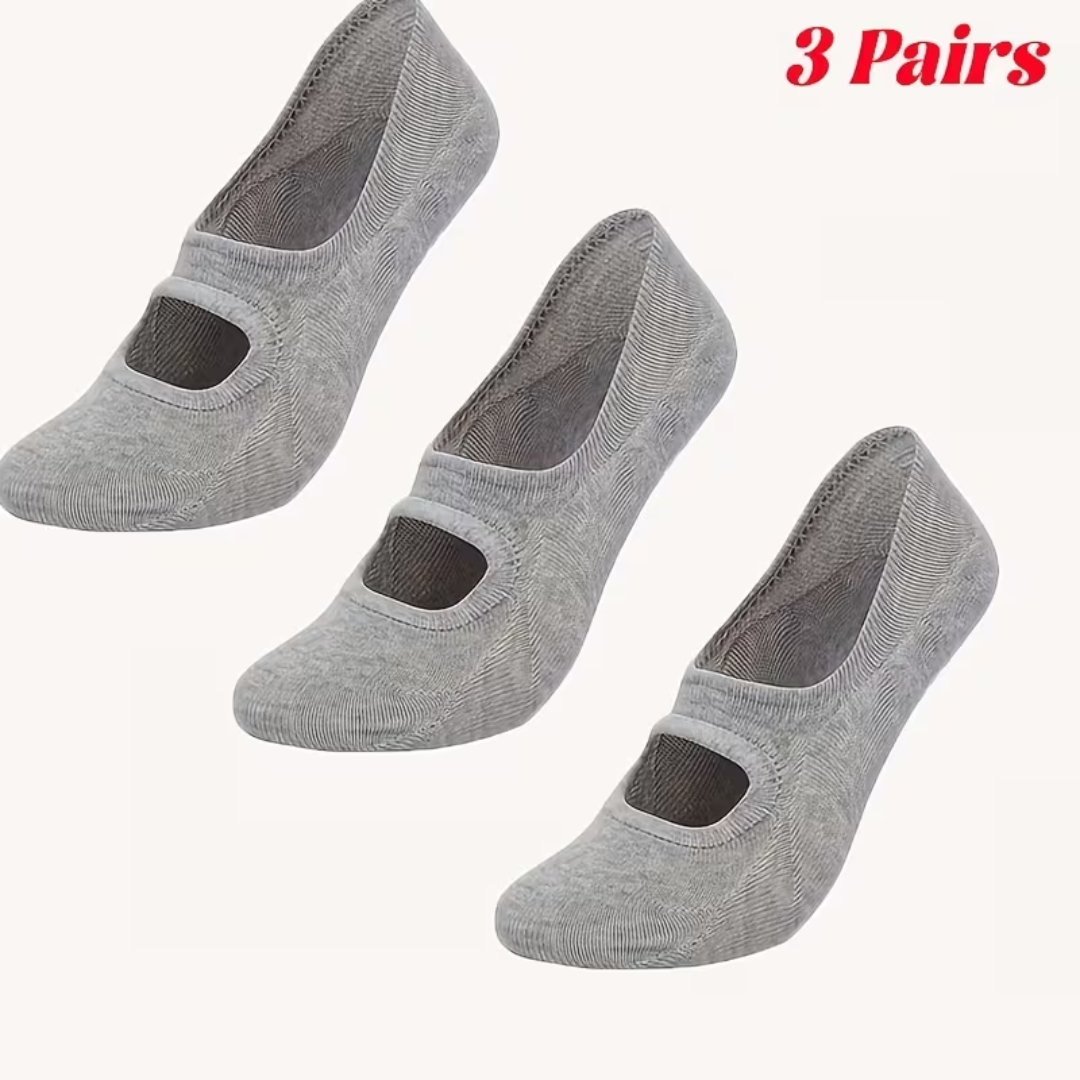 Ankle-Height Non-Slip Socks for Seniors
