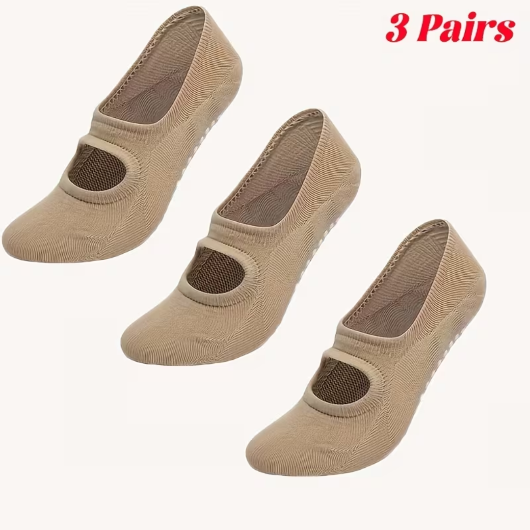 Ankle-Height Non-Slip Socks for Seniors