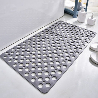 Mildew-resistant Bath Mat with Non-slip Surface and Quick Drainage System
