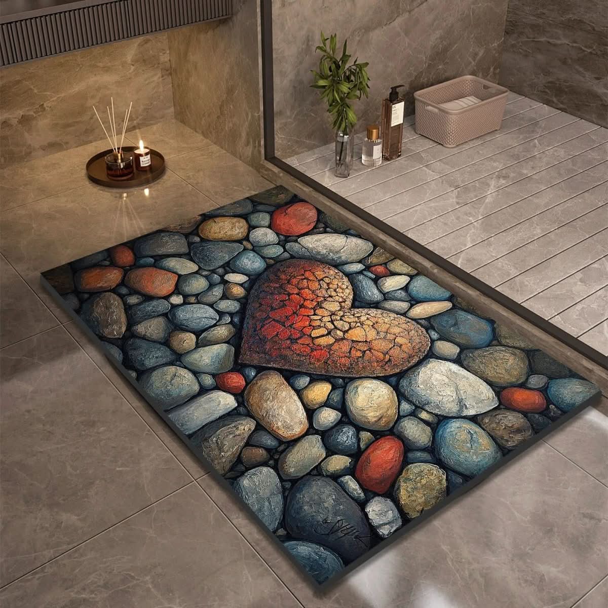 EcoDry Non-Slip Bath Mat for Safe and Comfortable Spaces