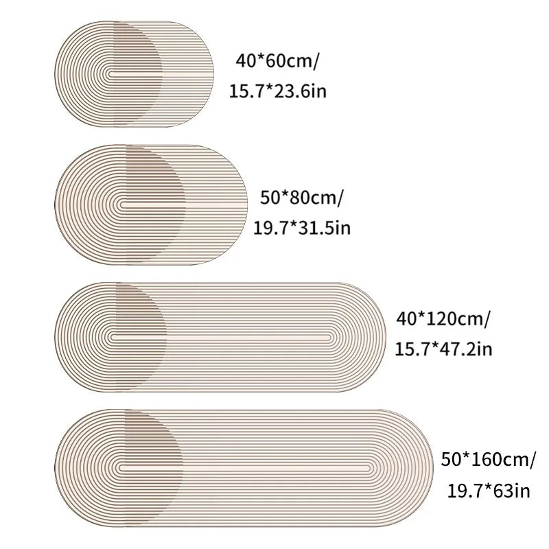 Non-Slip Bath Mat Made of Diatomite for Enhanced Absorbency and Comfort