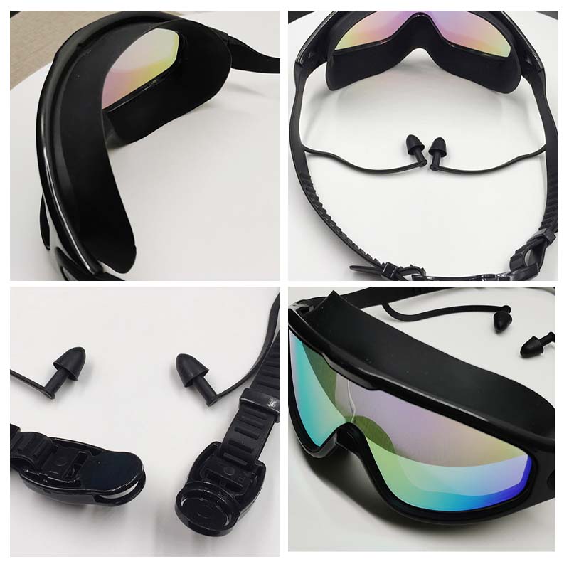 Swim Goggles with Anti-Fog Feature for Clear Underwater Vision and Comfort