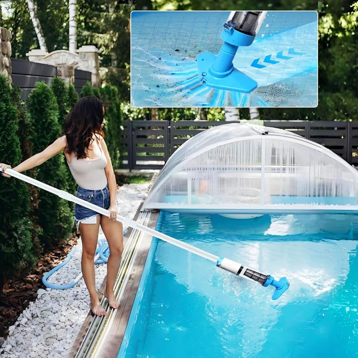 EasyClean Cordless Pool Cleaner for Effortless Maintenance