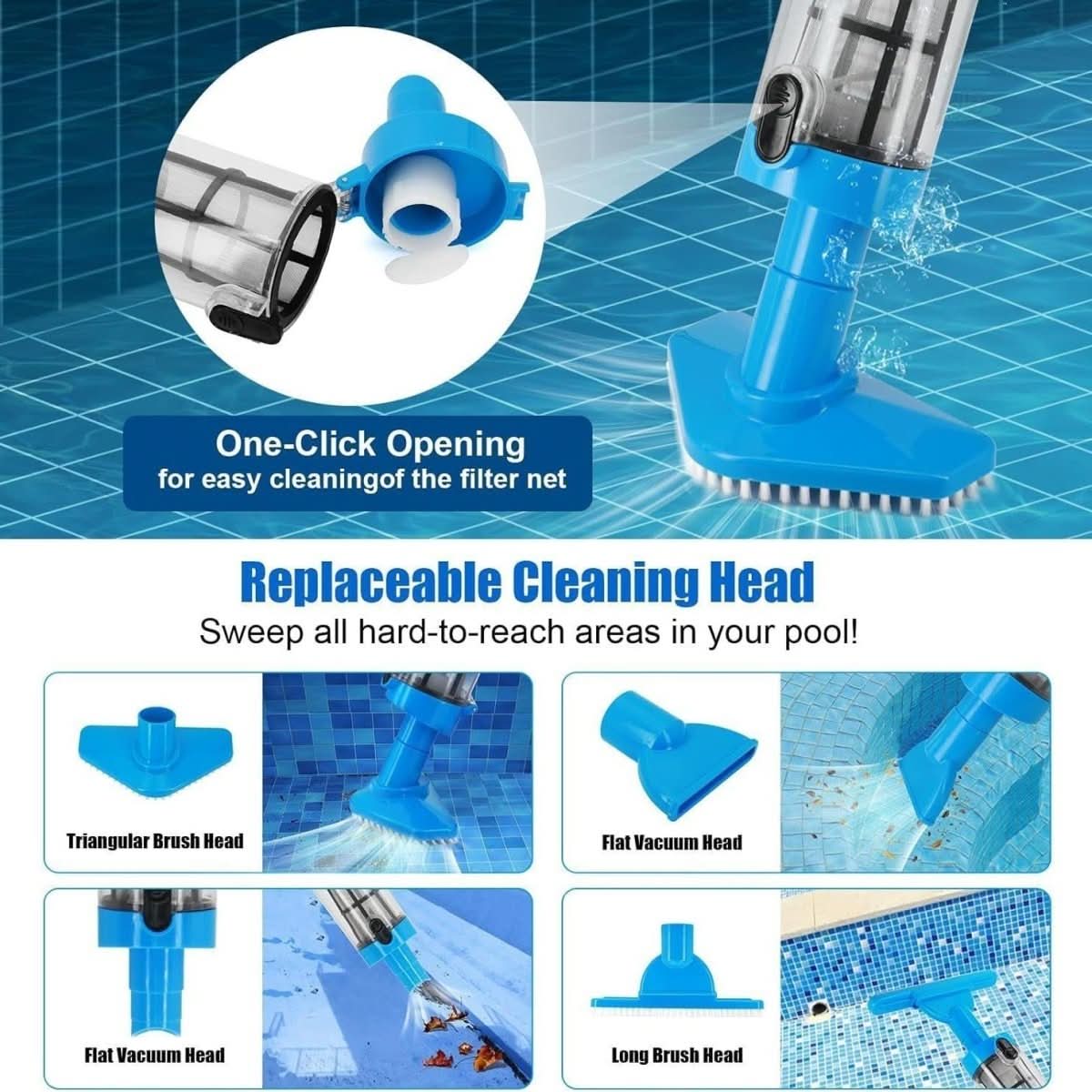 EasyClean Cordless Pool Cleaner for Effortless Maintenance