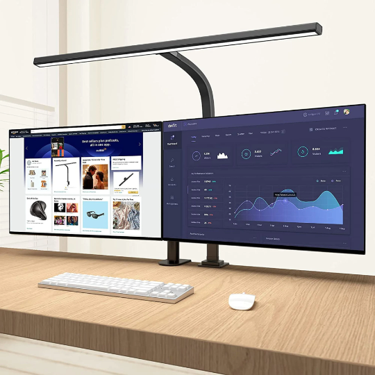 Versatile LED Desk Lamp with Adjustable Arm for Perfect Lighting