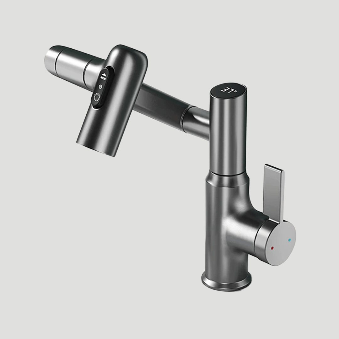 FluidFlex 360° Kitchen Faucet – Stylish and Versatile Design