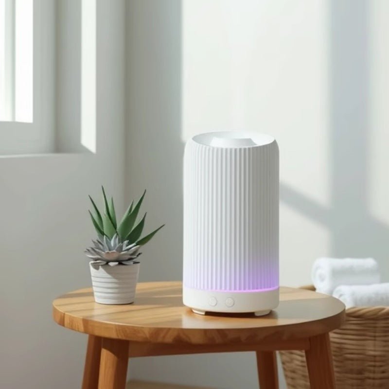 Ultrasonic Humidifier and Aroma Diffuser – 100ml with Remote Control