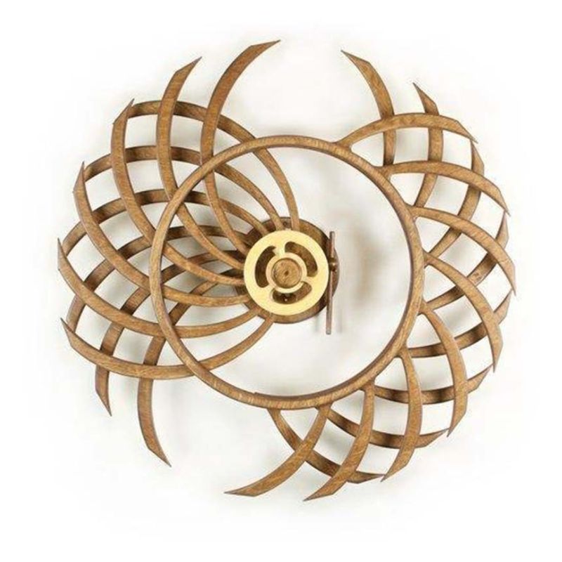 Handcrafted Wooden Kinetic Sculpture | Unique Motion Art for Relaxation